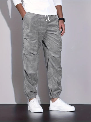 CORVANI | PANTALON CARGO EN VELOURS CÔTELÉ MÉDARD HOMME