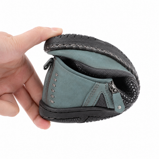 CORVANI | MOCASSINS ORTHOPÉDIQUES CONFORT ZIPPÉS ÉLISETTE FEMME