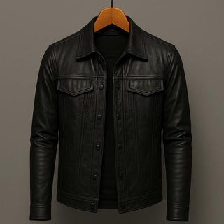 CORVANI | VESTE RIDER EN CUIR RAPHAËL HOMME
