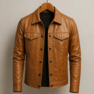 CORVANI | VESTE RIDER EN CUIR RAPHAËL HOMME