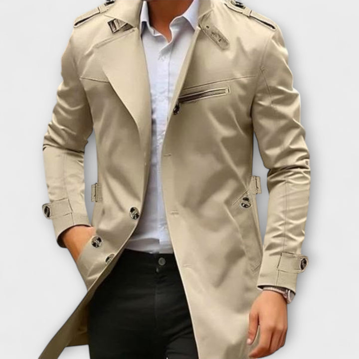 CORVANI | VESTE ÉLÉGANTE OLIVIER HOMME
