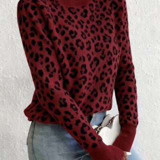 CORVANI | PULL LÉOPARD ZÉLIE FEMME
