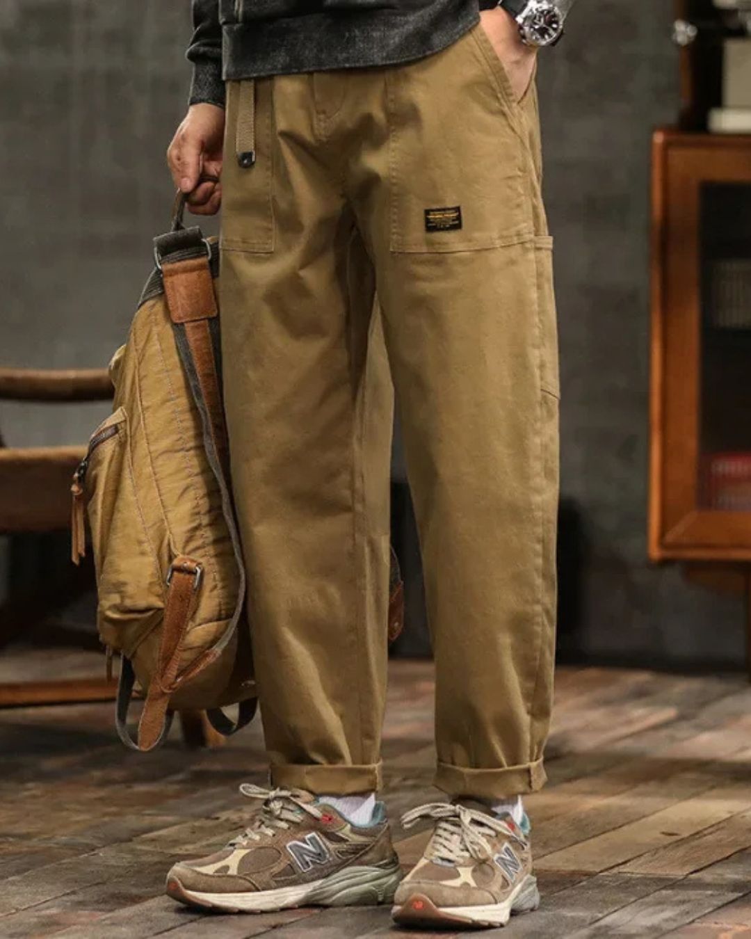 CORVANI | PANTALON CARGO CLASSIQUE TANCRÈDE HOMME