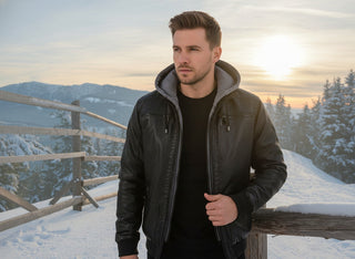 CORVANI | VESTE EN CUIR ADRIEN HOMME