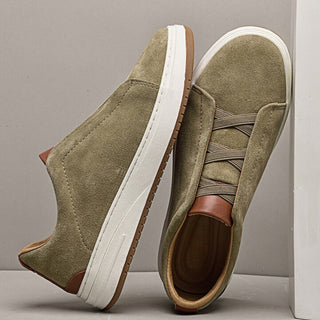 CORVANI | CHAUSSURES EN DAIM SANS LACETS JOCELYN HOMME
