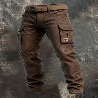 CORVANI | PANTALON CARGO DOUBLÉ ODON HOMME