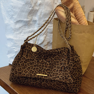 CORVANI | SAC LÉOPARD À BANDOULIÈRE VÉNÉTIA FEMME