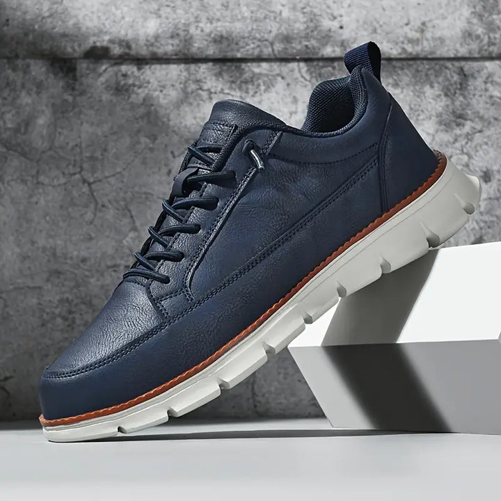 CORVANI | BASKETS EN CUIR À SOUTIEN ARMANDIN HOMME