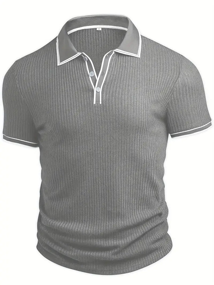 CORVANI | POLO STRUCTURÉ VALENTIN HOMME