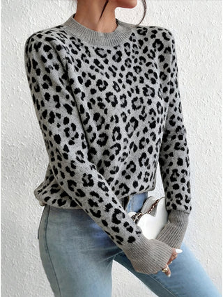 CORVANI | PULL LÉOPARD ZÉLIE FEMME
