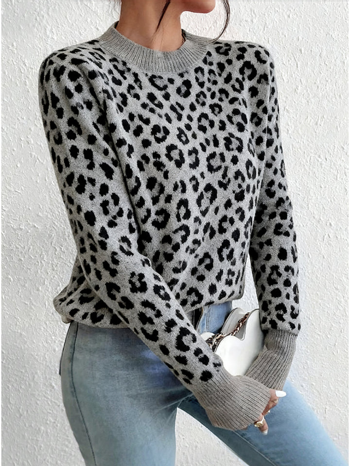 CORVANI | PULL LÉOPARD ZÉLIE FEMME