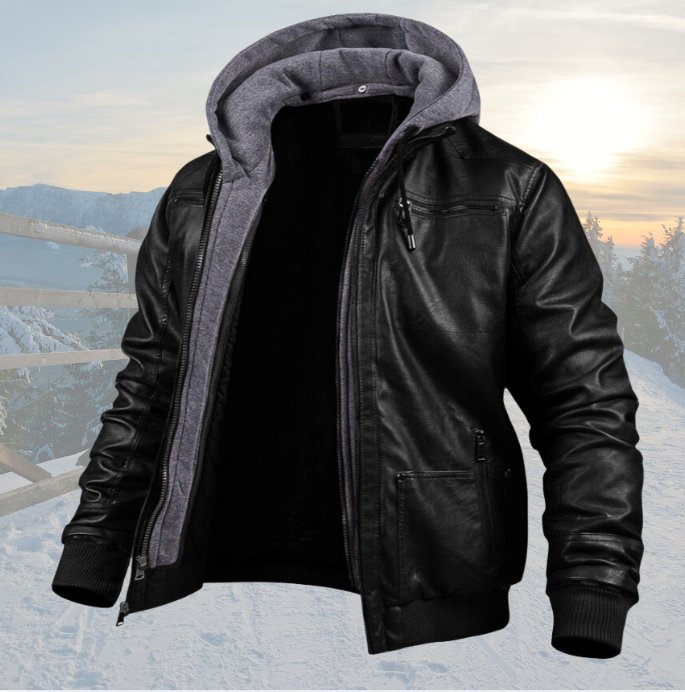 CORVANI | VESTE EN CUIR ADRIEN HOMME