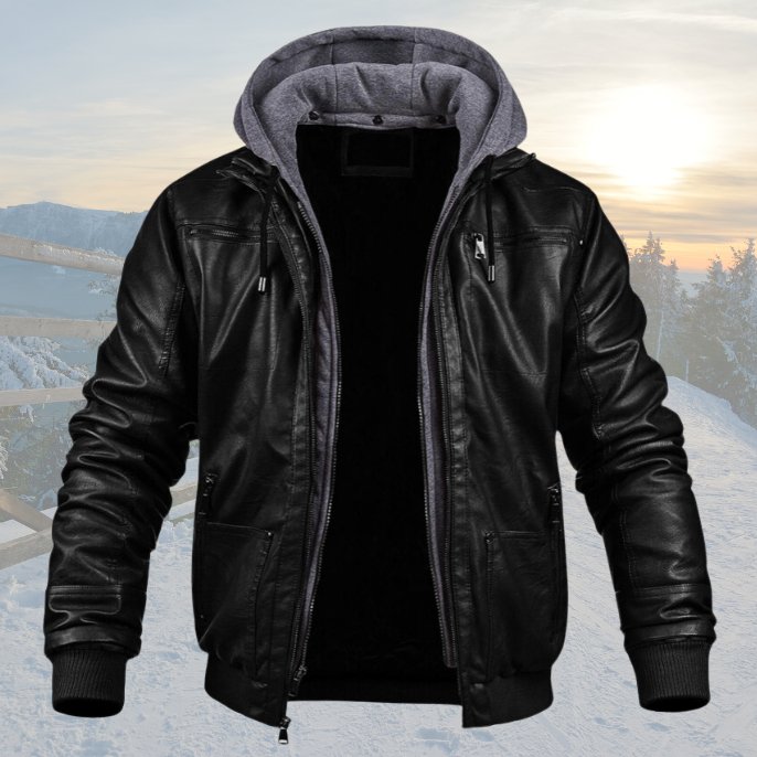 CORVANI | VESTE EN CUIR ADRIEN HOMME