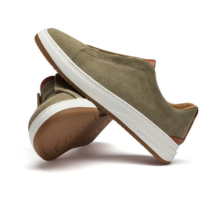 CORVANI | CHAUSSURES SLIP-ON EN DAIM ANSELME HOMME