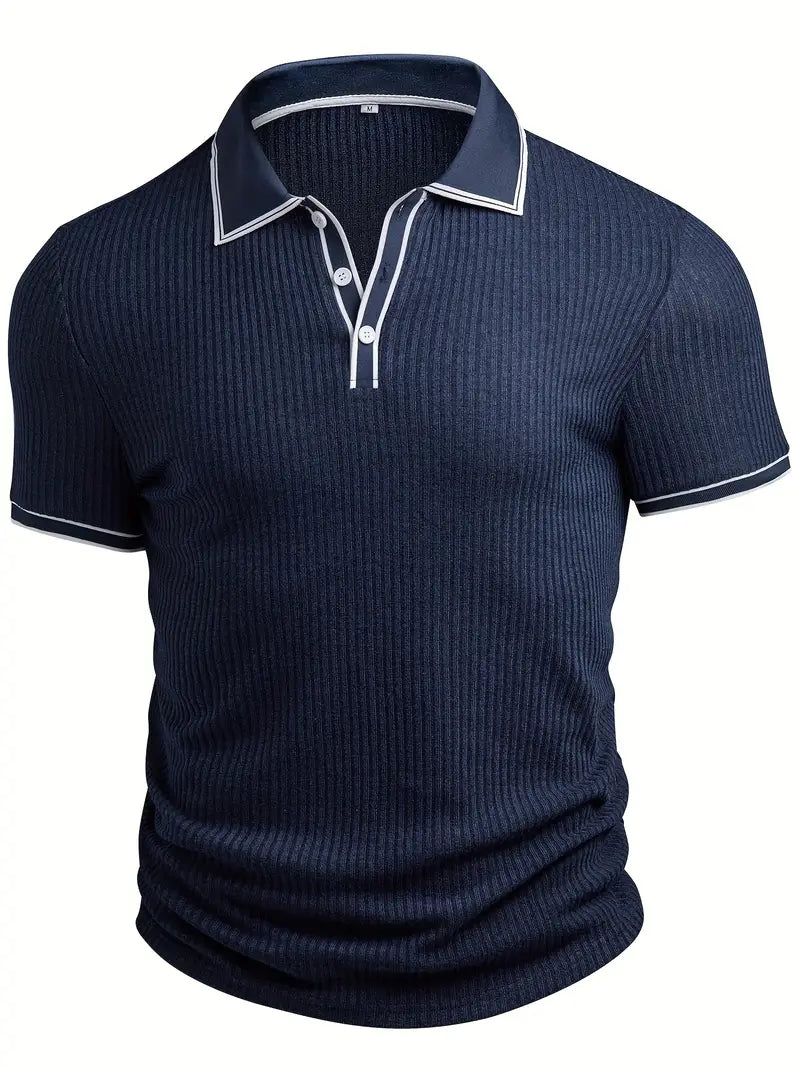 CORVANI | POLO STRUCTURÉ VALENTIN HOMME