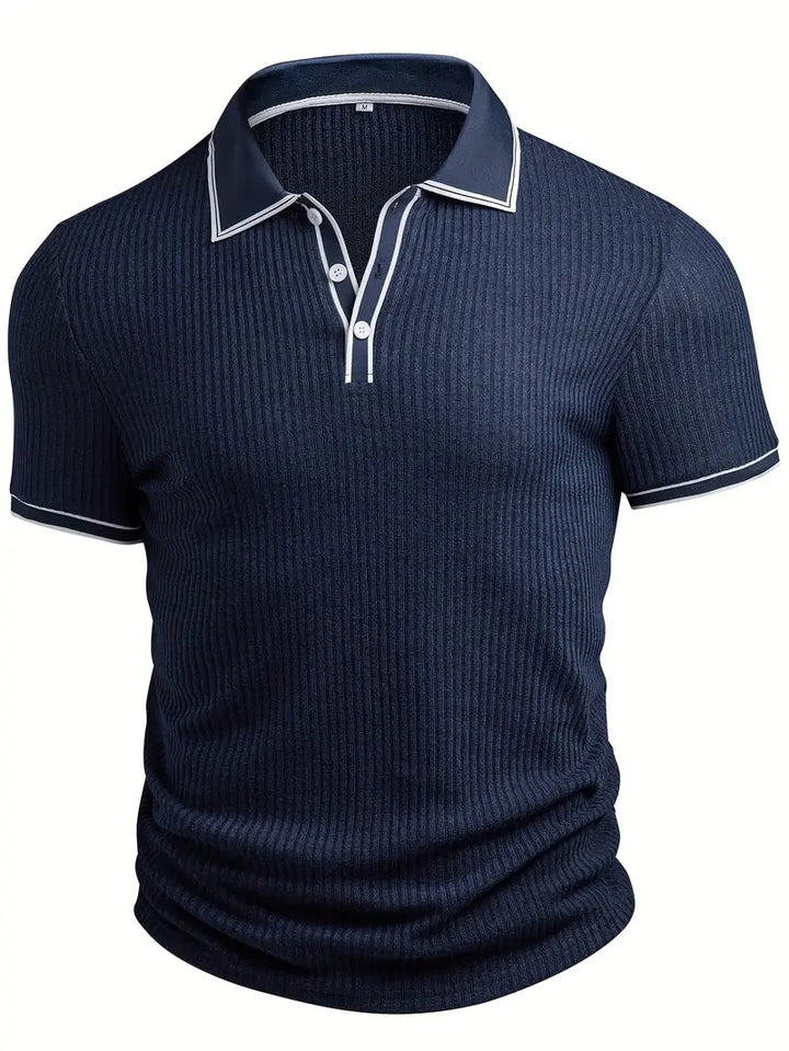 CORVANI | POLO STRUCTURÉ VALENTIN HOMME