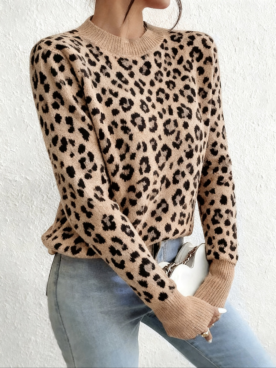 CORVANI | PULL LÉOPARD ZÉLIE FEMME
