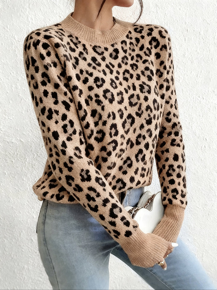 CORVANI | PULL LÉOPARD ZÉLIE FEMME