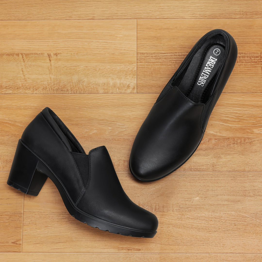 CORVANI | MOCASSINS CONFORT À TALON BLOC CLAUDINE FEMME