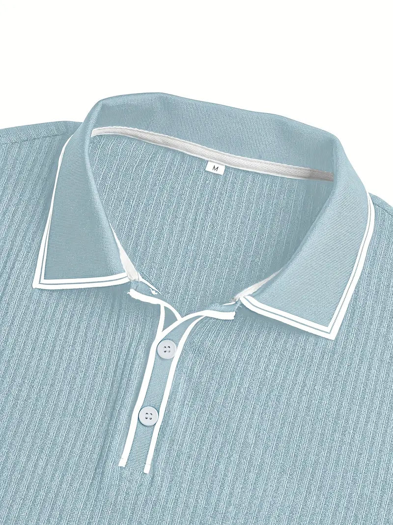CORVANI | POLO STRUCTURÉ VALENTIN HOMME