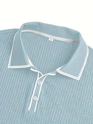 CORVANI | POLO STRUCTURÉ VALENTIN HOMME