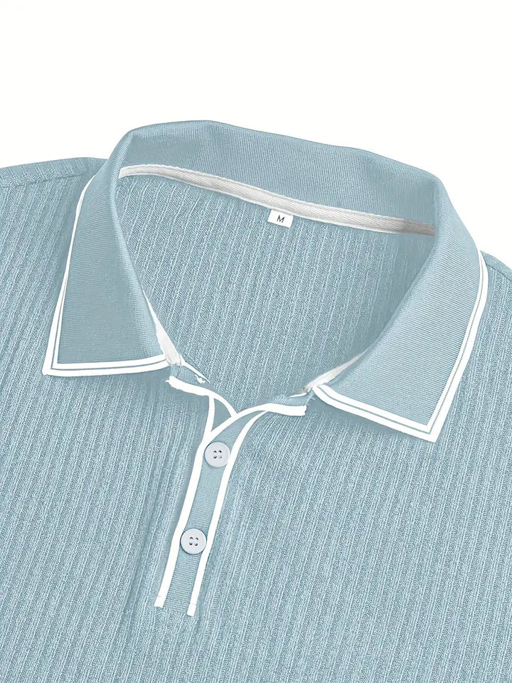 CORVANI | POLO STRUCTURÉ VALENTIN HOMME