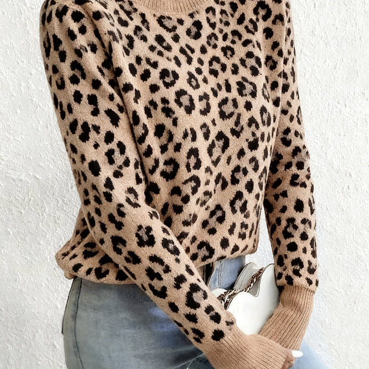 CORVANI | PULL LÉOPARD ZÉLIE FEMME