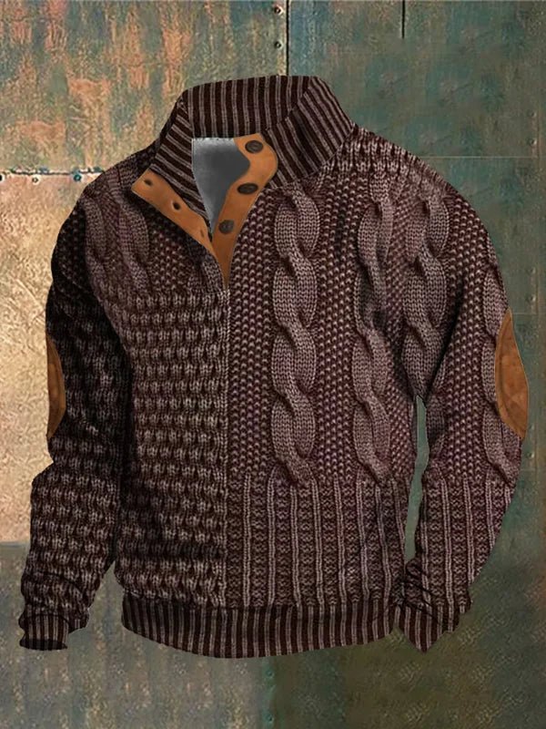 CORVANI | PULL RÉTRO MALO HOMME