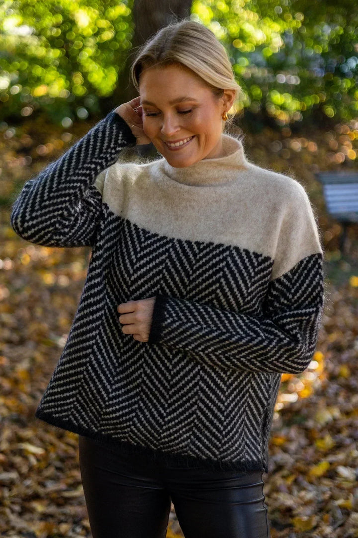 CORVANI | PULL COL ROULÉ MARILOU FEMME