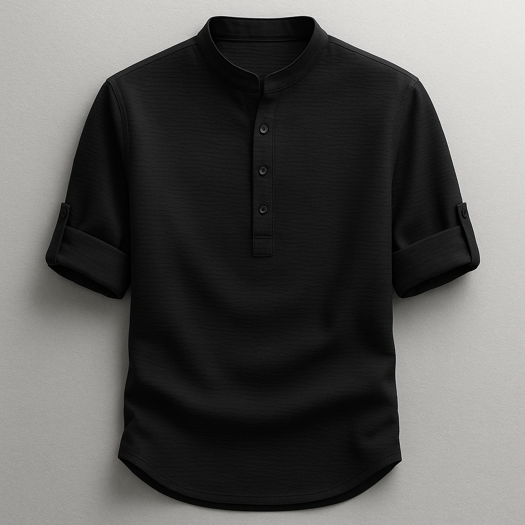 CORVANI | CHEMISE EN COTON &amp; LIN ROMÉO HOMME