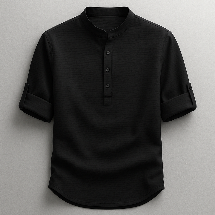 CORVANI | CHEMISE EN COTON &amp; LIN ROMÉO HOMME