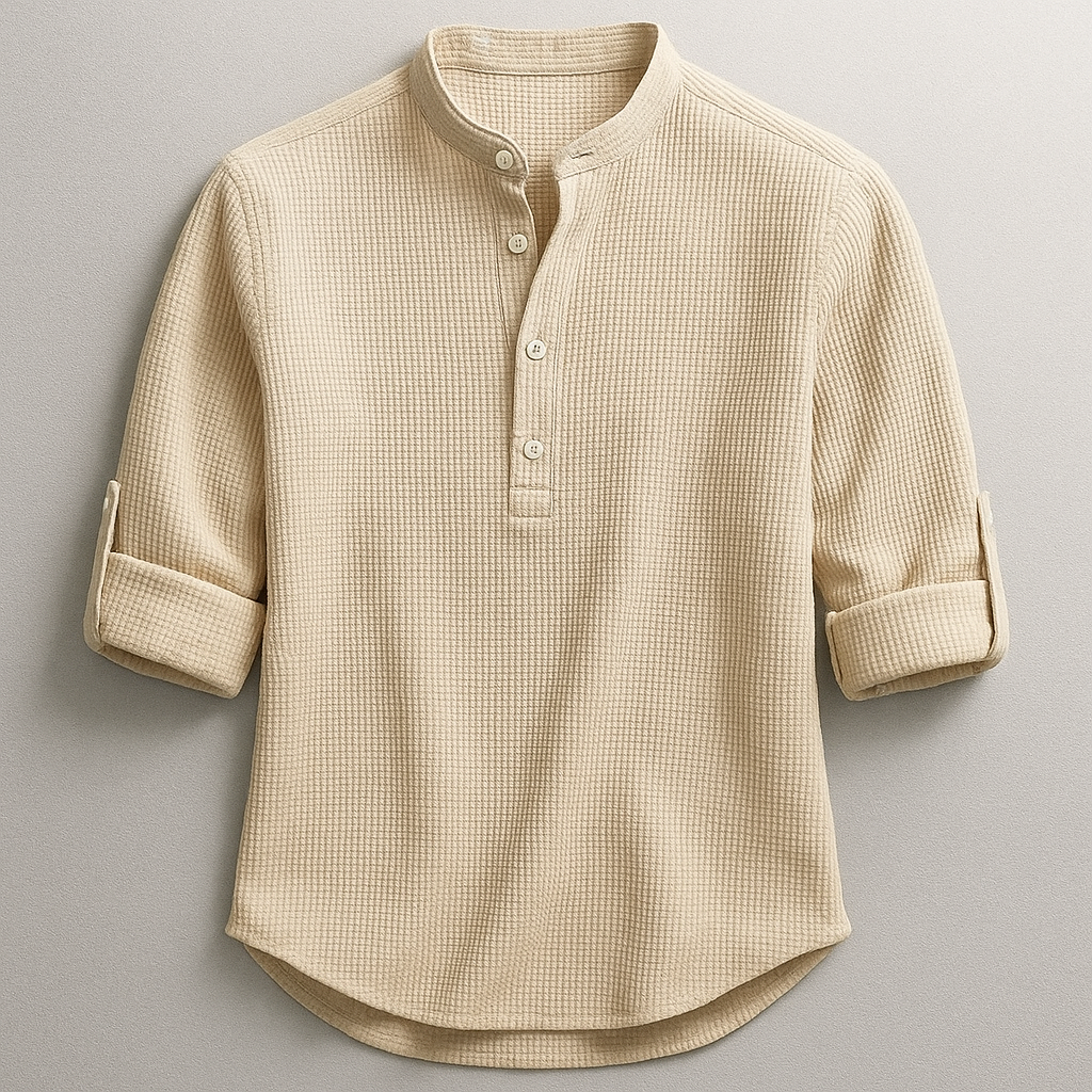 CORVANI | CHEMISE EN COTON &amp; LIN ROMÉO HOMME