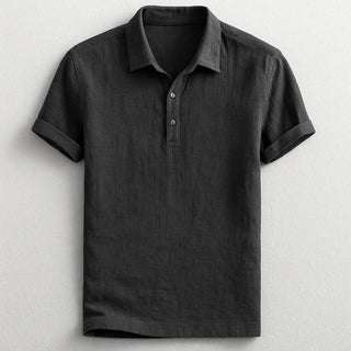 CORVANI | POLO EN LIN ISIDORE HOMME