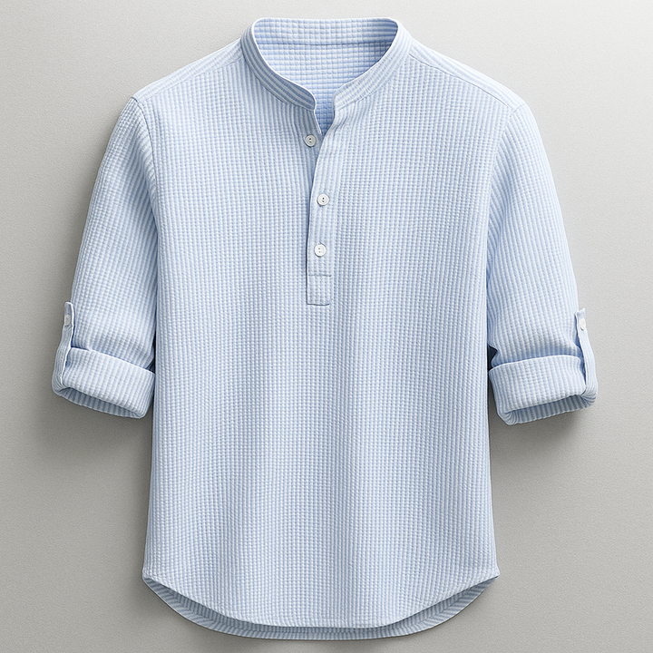 CORVANI | CHEMISE EN COTON &amp; LIN ROMÉO HOMME