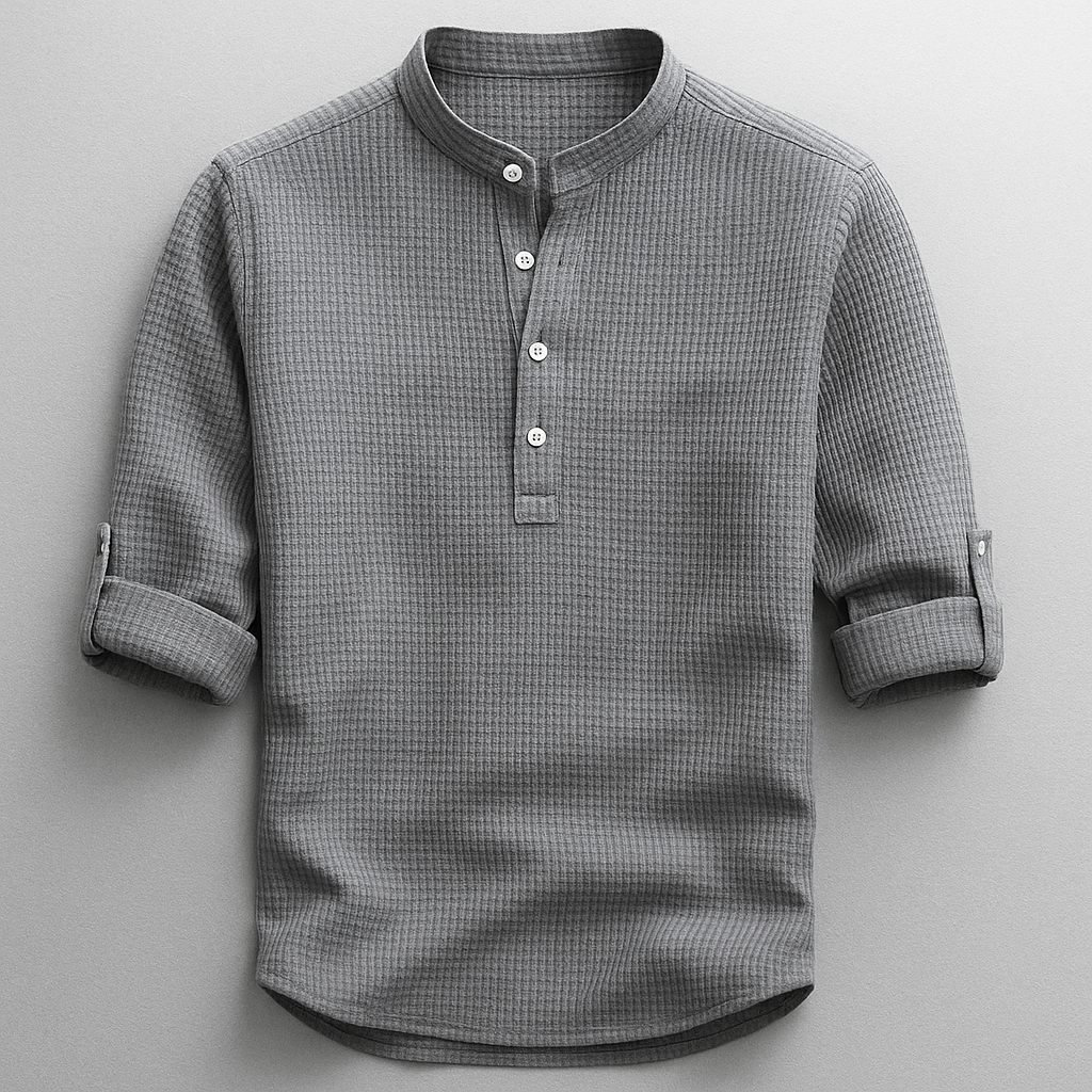 CORVANI | CHEMISE EN COTON &amp; LIN ROMÉO HOMME