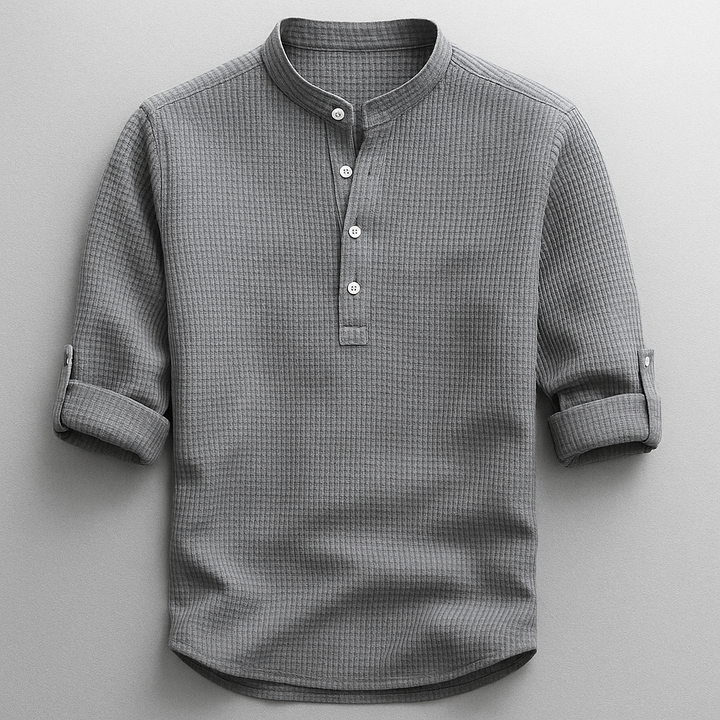 CORVANI | CHEMISE EN COTON &amp; LIN ROMÉO HOMME
