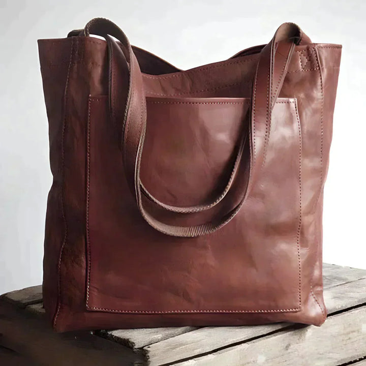 CORVANI | CABAS EN CUIR AUTHENTIQUE ALBANE FEMME