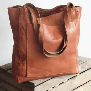 CORVANI | CABAS EN CUIR AUTHENTIQUE ALBANE FEMME