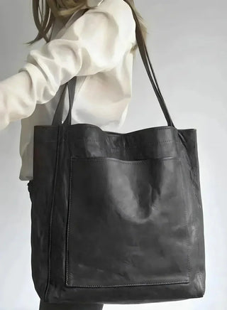 CORVANI | CABAS EN CUIR AUTHENTIQUE ALBANE FEMME