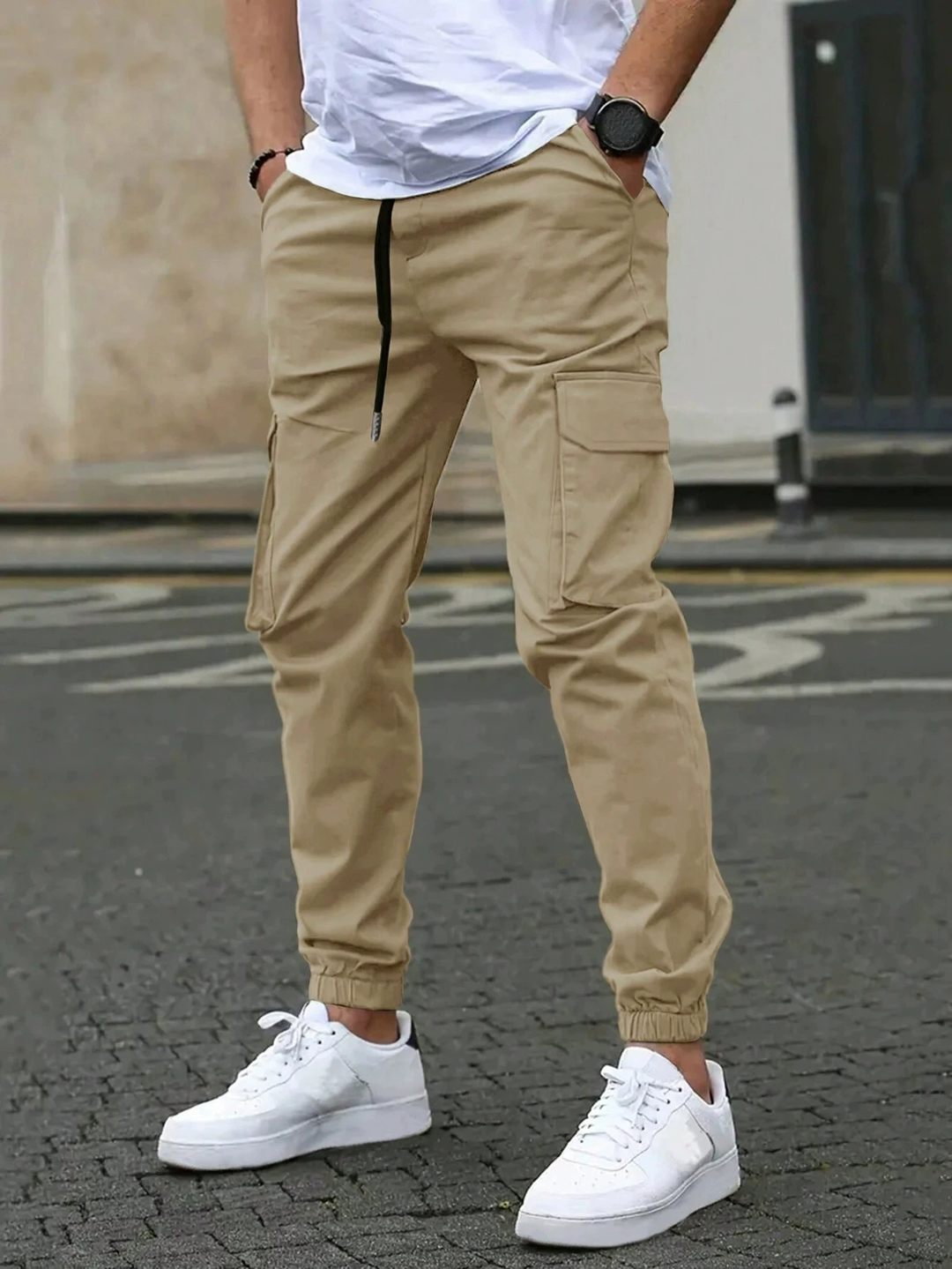 CORVANI | JOGGER CARGO MARTIAL HOMME