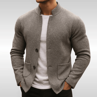 CORVANI | GILET EN MAILLE TEXTURÉE ANATOLE HOMME