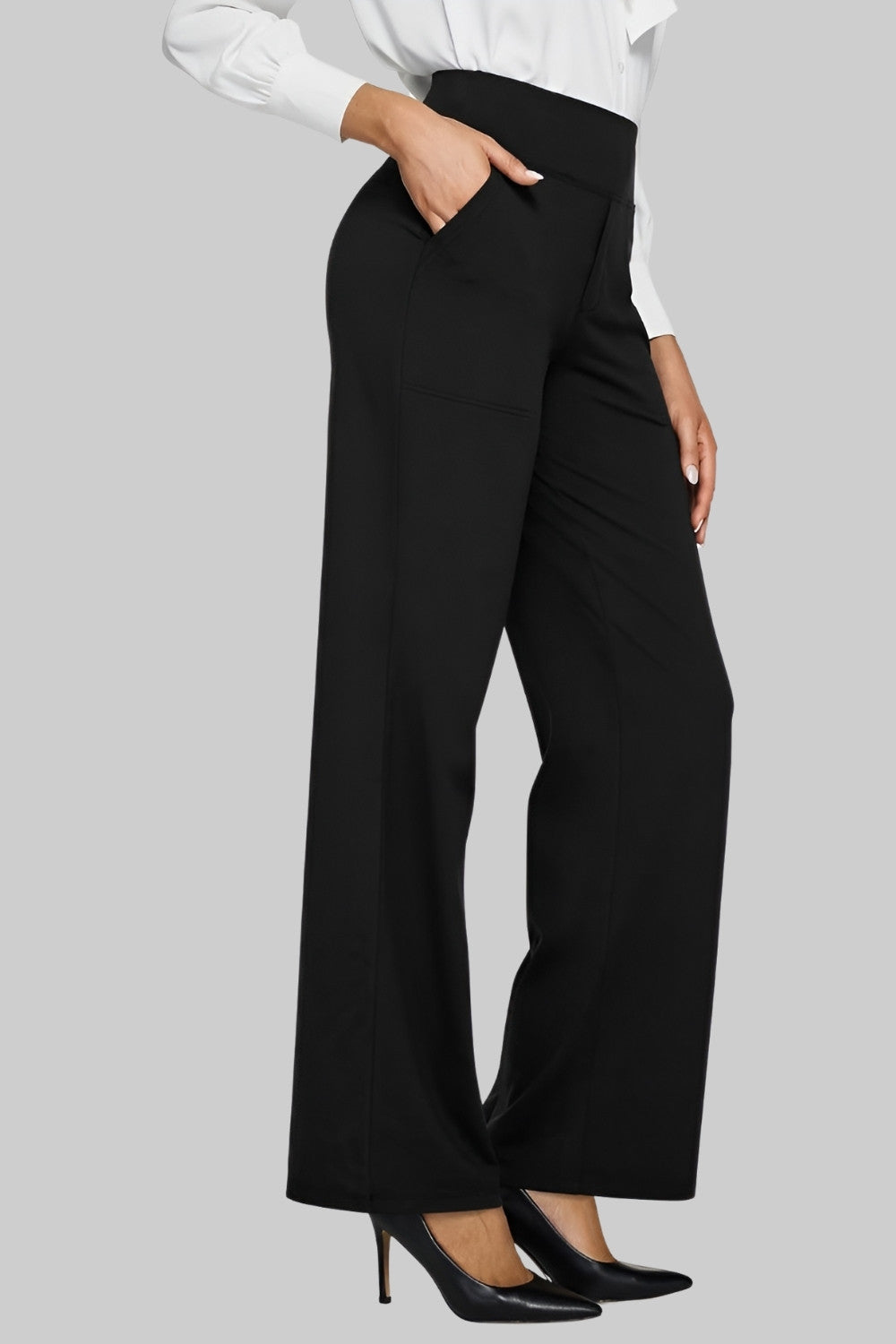 CORVANI | PANTALON EXTENSIBLE CONFORTABLE ISABELLE FEMME