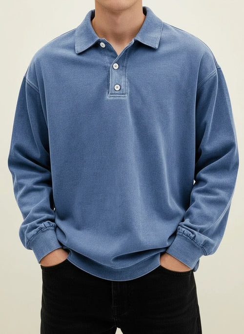 CORVANI | PULL POLO HÉRITAGE MODERNE THÉO HOMME
