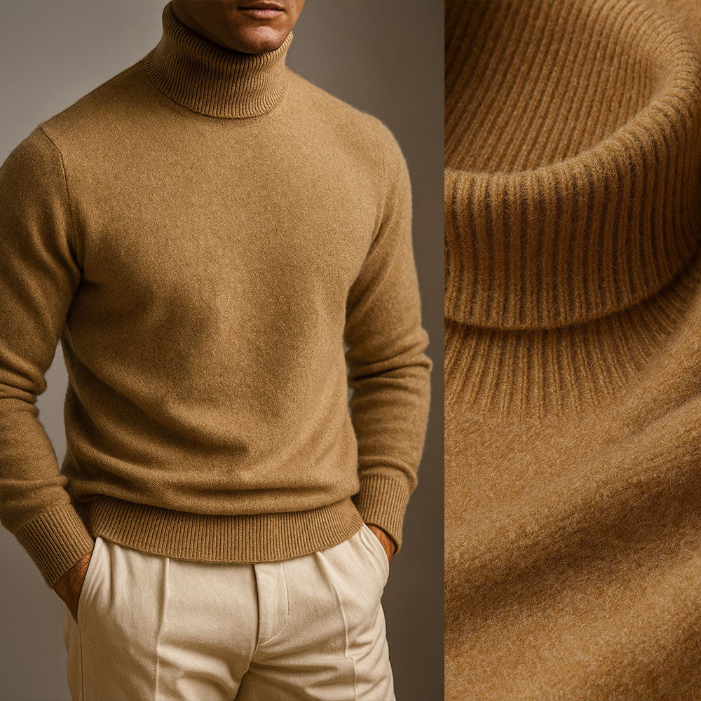 CORVANI | PULL À COL MONTANT YVES HOMME