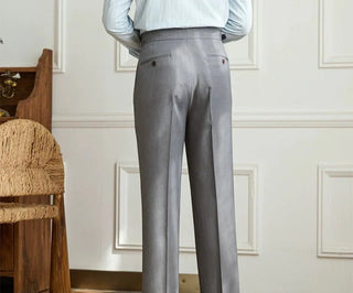 CORVANI | PANTALON FLUIDE TAILLE HAUTE ÉLÉGANT VICTORINE FEMME