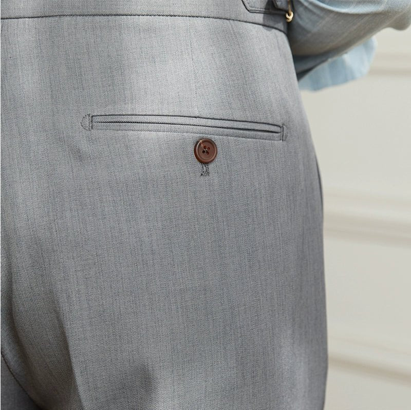 CORVANI | PANTALON FLUIDE TAILLE HAUTE ÉLÉGANT VICTORINE FEMME