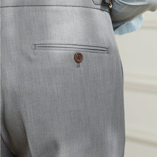 CORVANI | PANTALON FLUIDE TAILLE HAUTE ÉLÉGANT VICTORINE FEMME