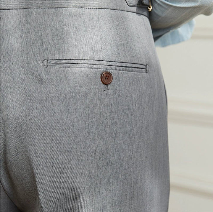 CORVANI | PANTALON FLUIDE TAILLE HAUTE ÉLÉGANT VICTORINE FEMME
