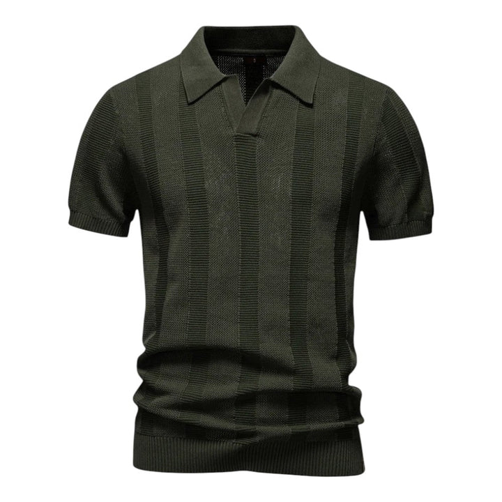 CORVANI | POLO EN MAILLE PREMIUM VICTOR HOMME