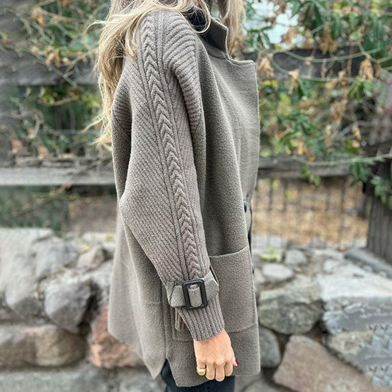 CORVANI | MANTEAU MI-LONG À DOUBLE BOUTONNAGE CAMILLE FEMME
